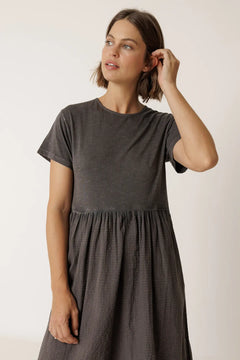 Indi & Cold Mixed Media Dress