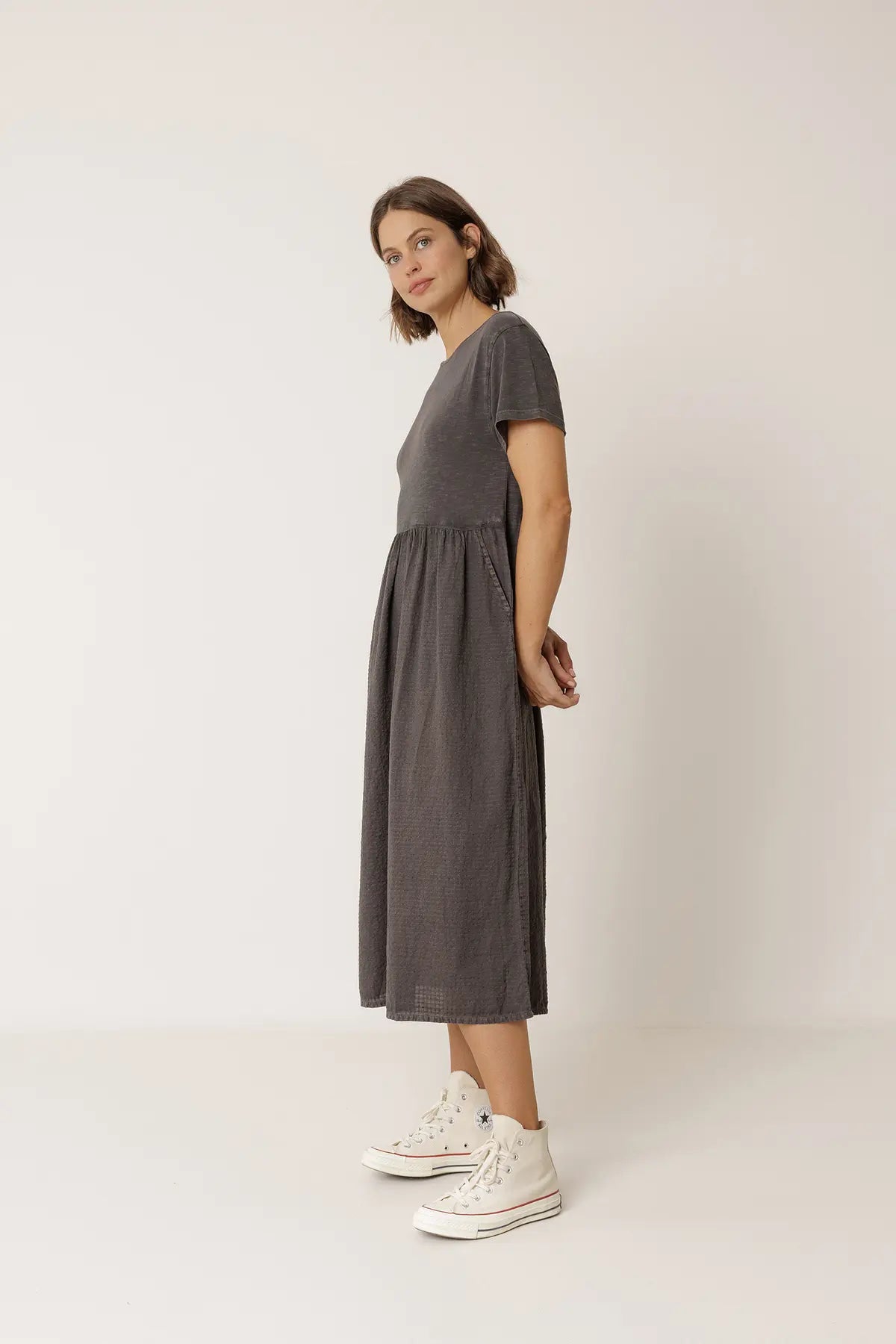 Indi & Cold Mixed Media Dress