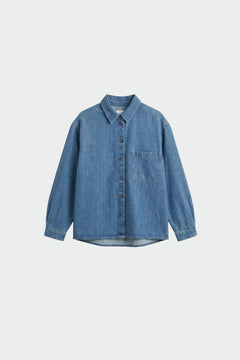 Indi & Cold 3/4 Sleeve Denim Shirt