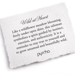 🇨🇦  Pyrrha “Wild At Heart" Talisman 18" Fine Curb Chain (1.5mm)