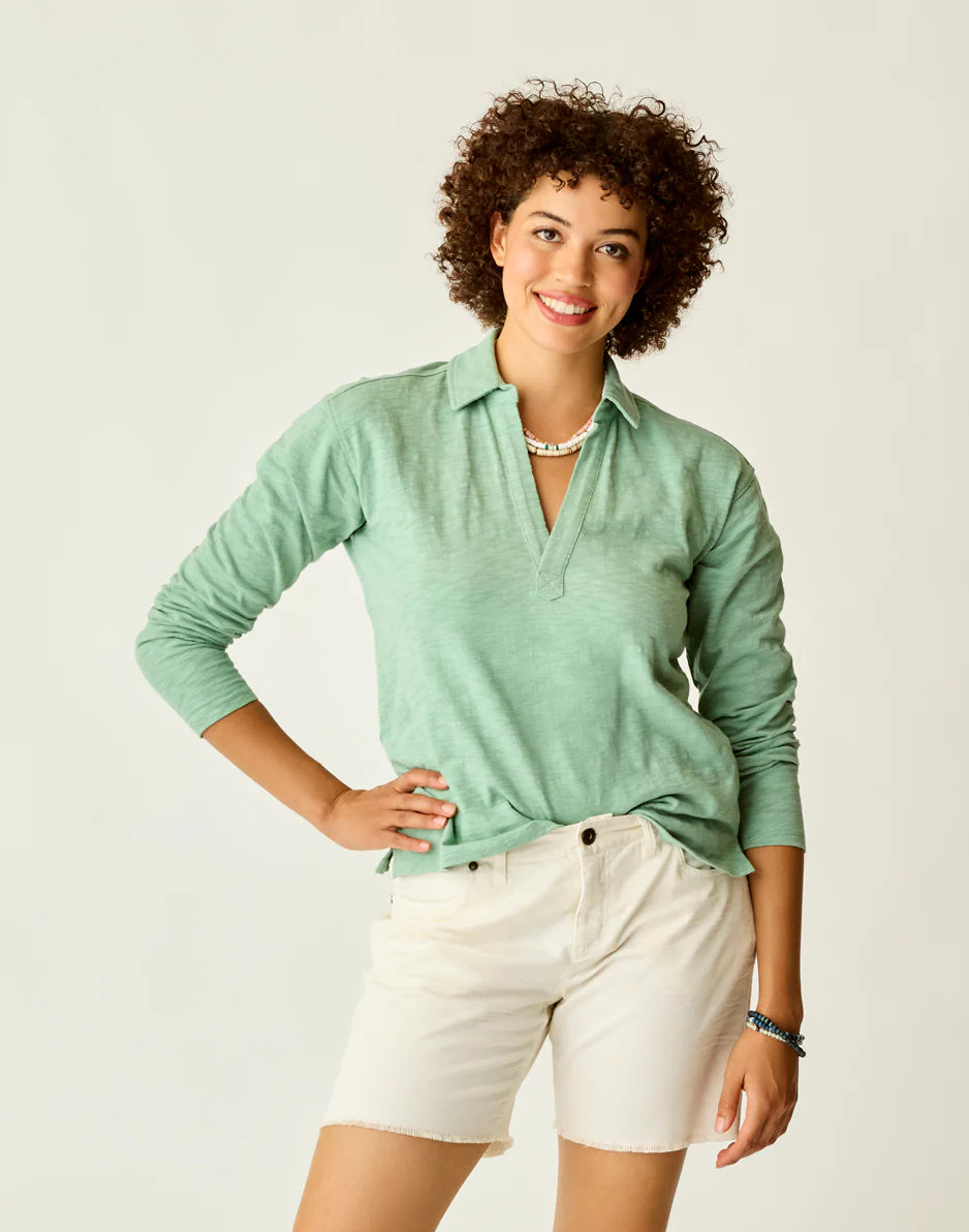 Carve Designs Mara Slub Polo