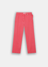 Load image into Gallery viewer, Sandwich Wide Crop Lyocell Pant with Belt