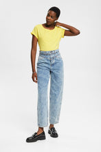 Load image into Gallery viewer, Esprit Basic Cotton Slub Crew Neck T-Shirt