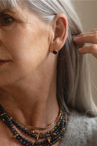Hailey Gerrits Pear Stud Earring
