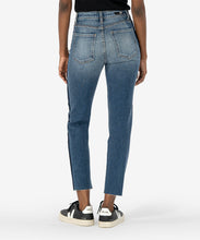 Load image into Gallery viewer, Kut From The Kloth Elizabeth High Rise Straight Side Shadow Jeans (Designer Wash)