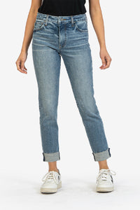 Kut From The Kloth Catherine High Rise Boyfriend Jeans (Candor Wash)