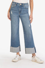 Load image into Gallery viewer, Kut From The Kloth Meg Wide Leg Crop Jeans (Burst Wash)