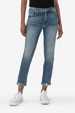 Kut From The Kloth Rachael High Rise Mom Jeans (Kinetic Wash)