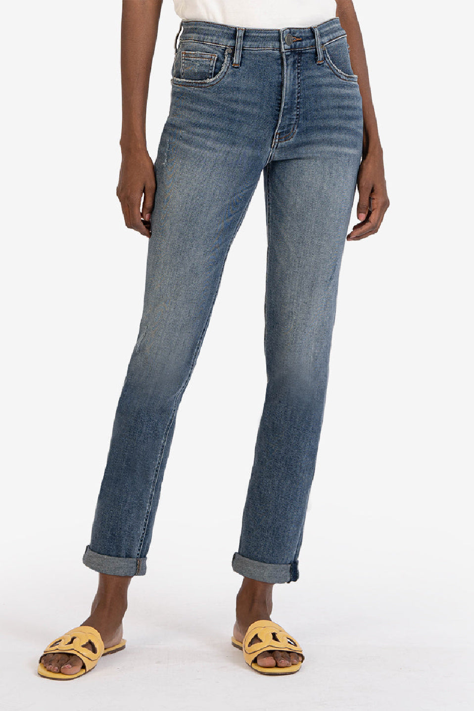 Kut From The Kloth Rachel High Rise Mom Jeans (Cleanse Wash)