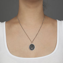 Load image into Gallery viewer, Pyrrha Heart of the Wolf Talisman 18&quot; on model