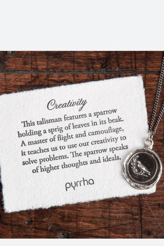 Pyrrha Creativity Talisman 18
