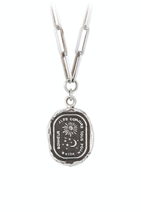 Pyrrha Everything For You Bright Silver Large 18" Paperclip Chain Necklace (4.7mm)