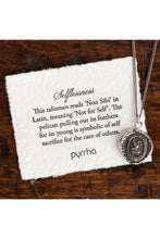 Load image into Gallery viewer, Pyrrha Selflessness Talisman 16&quot; Fine Curb Chain (1.5mm)