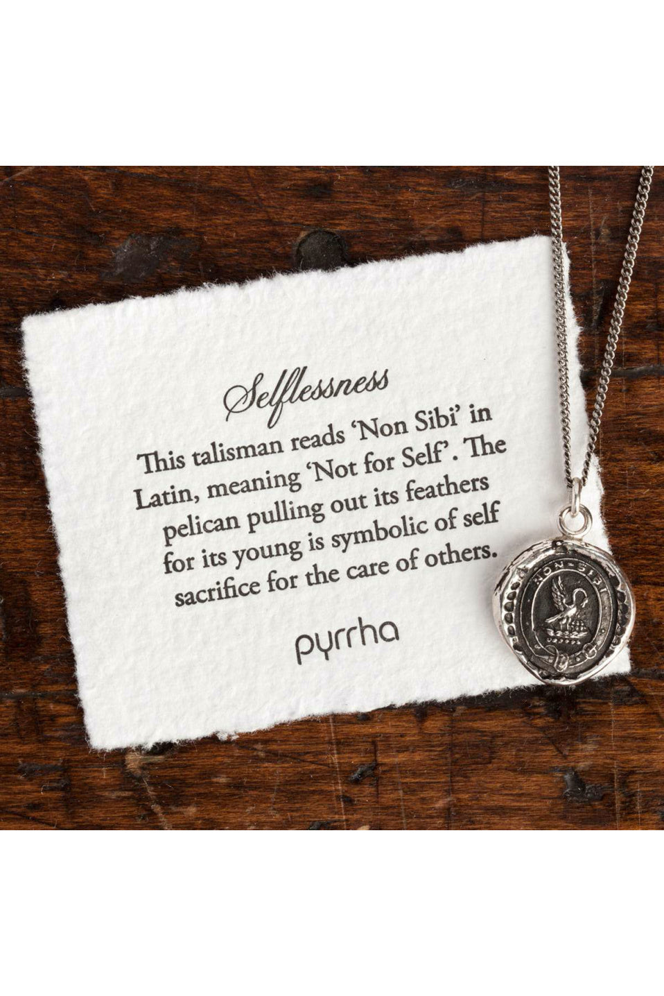Pyrrha Selflessness Talisman 16