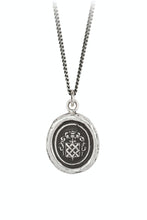 Load image into Gallery viewer, Pyrrha &quot;Inseparable&quot; Talisman Necklace with 16&quot; Fine Curb Chain
