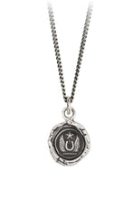 Load image into Gallery viewer, Pyrrha &quot;Luck and Protection&quot; Talisman with 18&quot; Medium Cable Chain