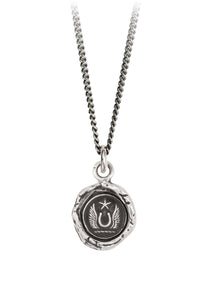 Pyrrha "Luck and Protection" Talisman with 18" Medium Cable Chain