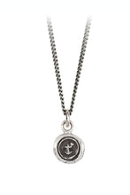 Load image into Gallery viewer, Pyrrha &quot;Optimism&quot; Talisman Necklace with 16&quot; Fine Curb Chain (1.5mm)