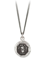Load image into Gallery viewer, Pyrrha &quot;You Complete Me&quot; Talisman Necklace with 16&quot; Fine Curb Chain