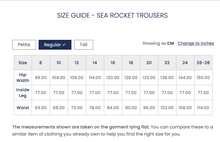 Load image into Gallery viewer, Seasalt Cornwall Sea Rocket Trousers