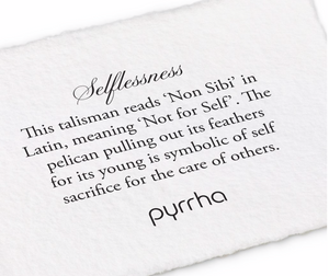Pyrrha Selflessness Necklace N1368-18