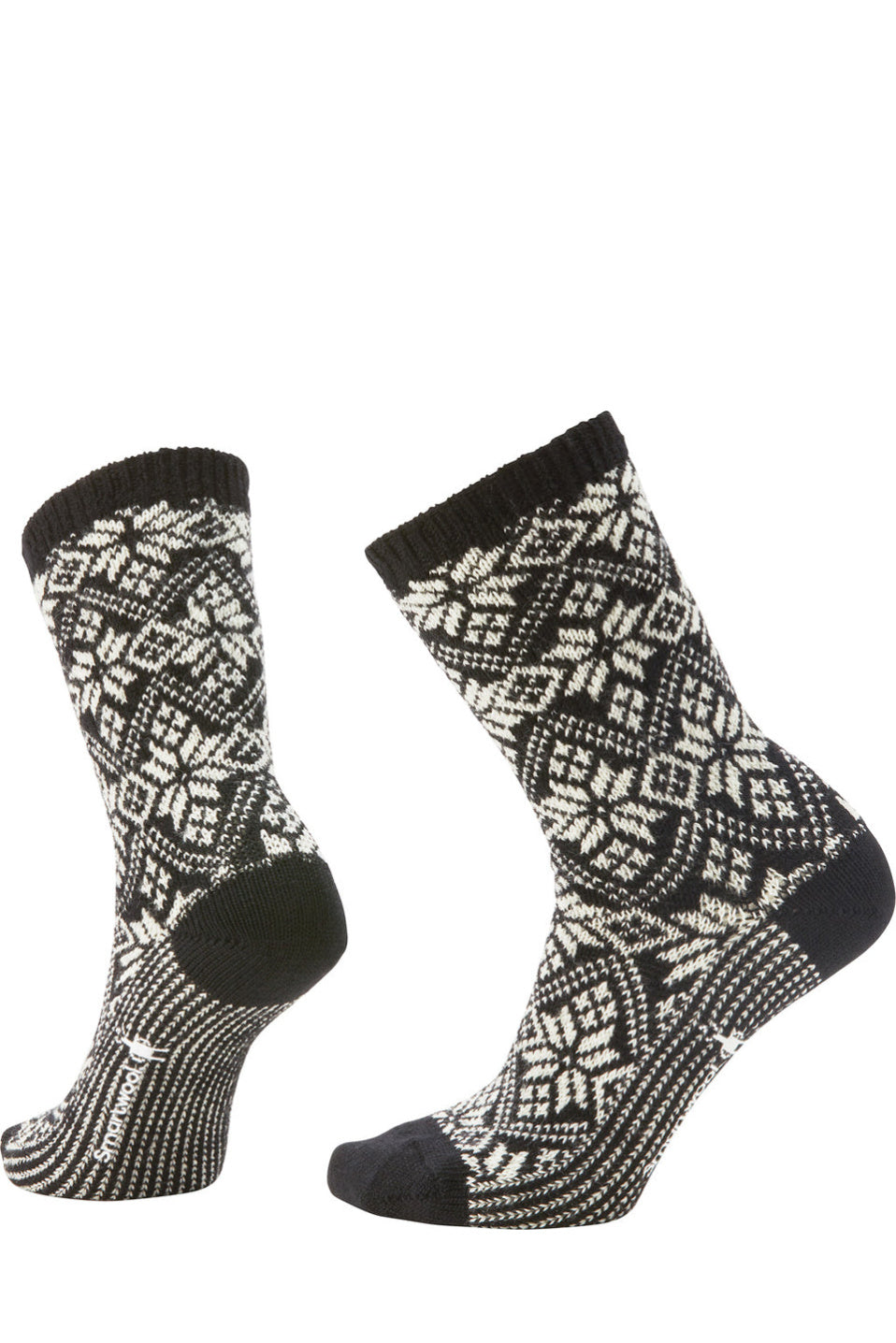 Smartwool Womens Everyday Traditional Snowflake Crew Sock