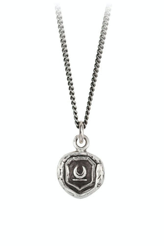 New Beginnings pendant with silver chain