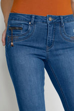 Load image into Gallery viewer, Cream Brenda Jeans Shape Fit