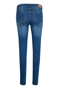 Cream Brenda Jeans Shape Fit