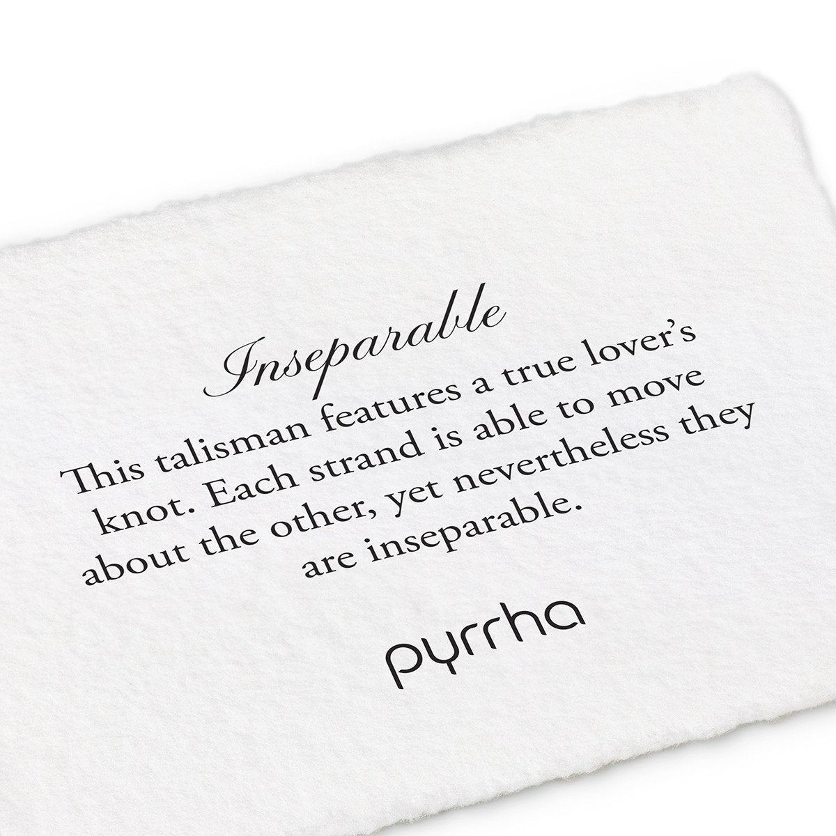 Pyrrha Inseparable Talisman 16