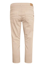 Load image into Gallery viewer, Cream Lotte Twill 3/4 Pant Coco Fit