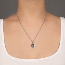 Load image into Gallery viewer, Pyrrha &quot;Potential For Greatness&quot; Talisman Necklace with 18&quot; Fine Curb Chain