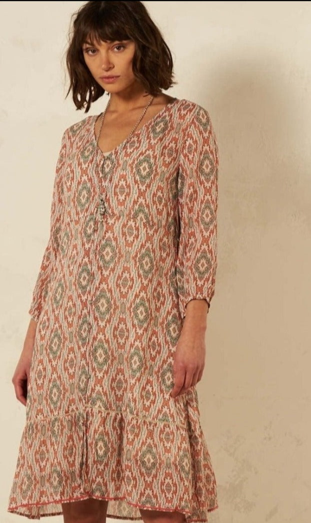 Nile Printed Dress